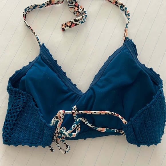 Swim top D/DD navy - Picture 2 of 3